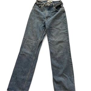 Abercrombie & Fitch Women's Straight Leg Blue Jeans